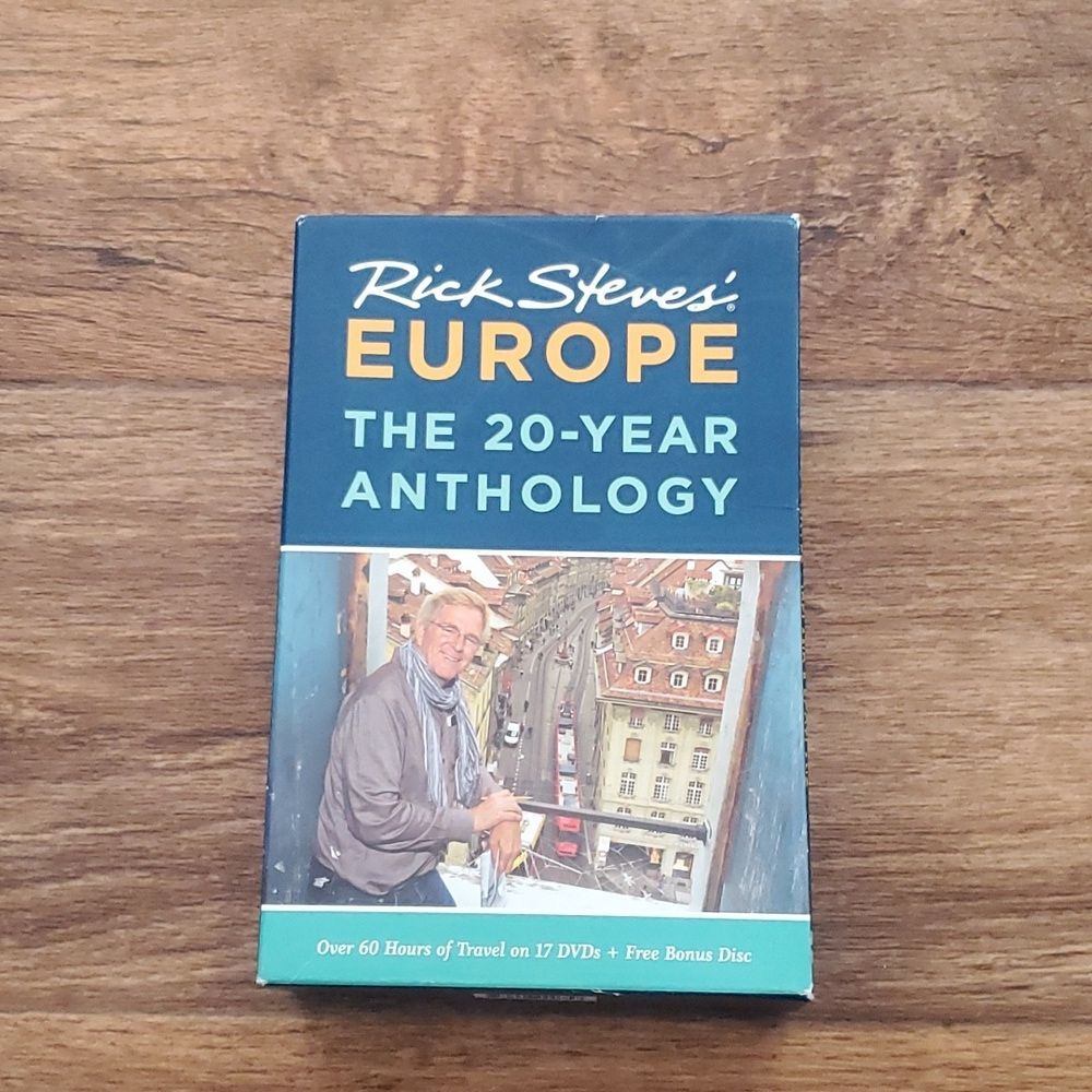 Rick Steves’ Europe 20-Year Anthology DVD Set – 18 Discs, Complete, Pre-Owned